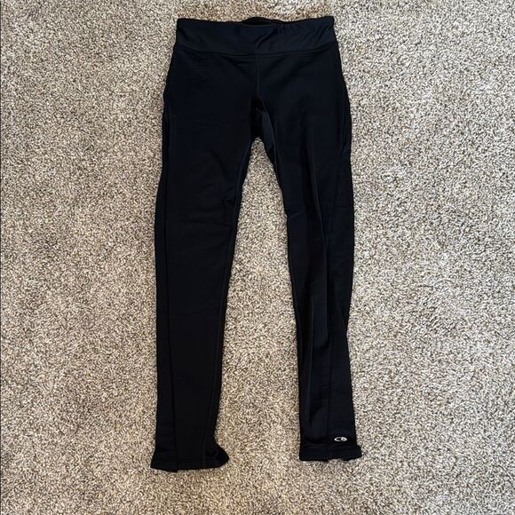Champion Black Leggings Form-Fitting Full-Length - Picture 1 of 7
